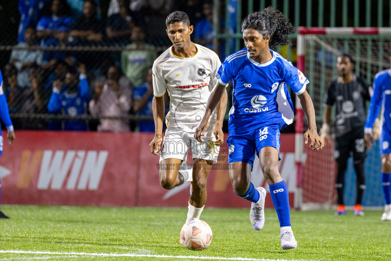 Club MTCC vs Dhivehi Sifainge Club (DSC) in Day 14 of Club Maldives Cup 2025 was held in Rehendhi Futsal Ground, Hulhumale', Maldives on Tuesday, 14th October 2025. Photos: Ismail Thoriq / images.mv