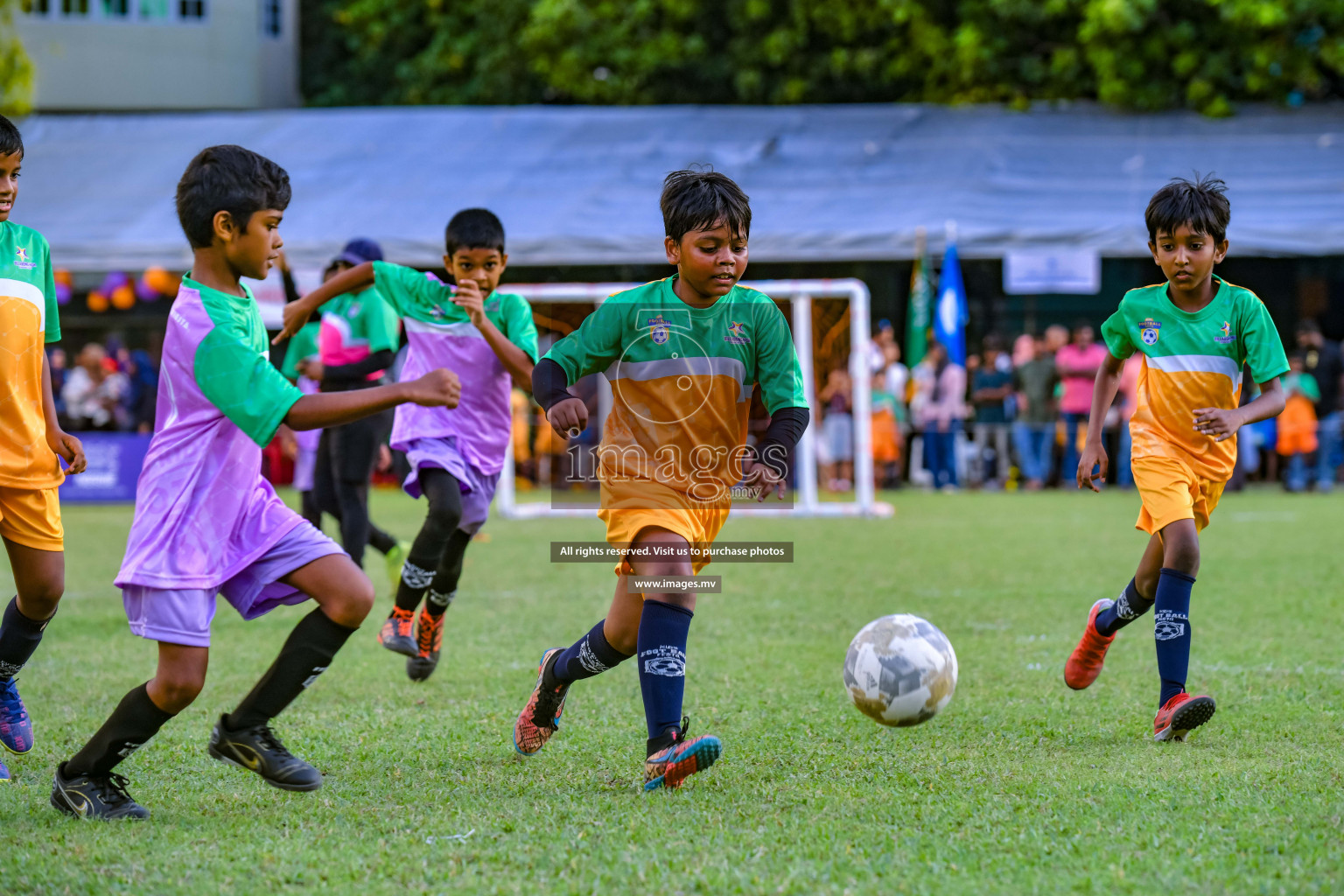 Day 1 of Milo Kids Football Fiesta 2022 was held in Male', Maldives on 19th October 2022. Photos: Nausham Waheed/ images.mv