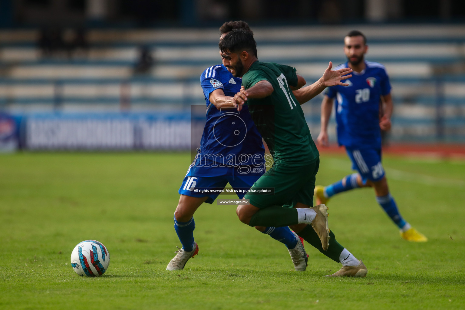 Pakistan vs Kuwait in SAFF Championship 2023 held in Sree Kanteerava Stadium, Bengaluru, India, on Saturday, 24th June 2023. Photos: Nausham Waheed, Hassan Simah / images.mv