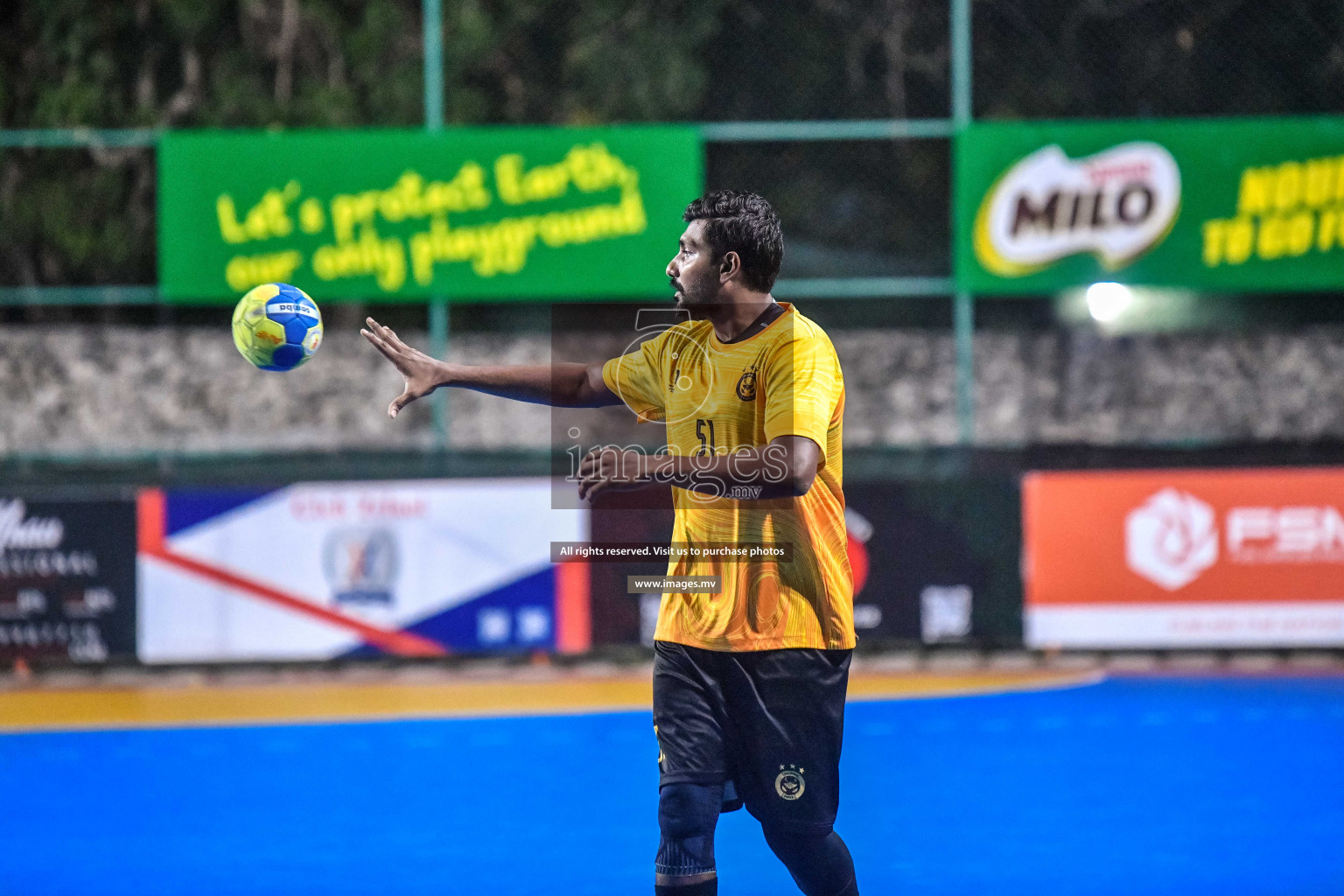 Final of Milo 6th Inter Office Handball Tournament 2022 - Photos by Nausham Waheed