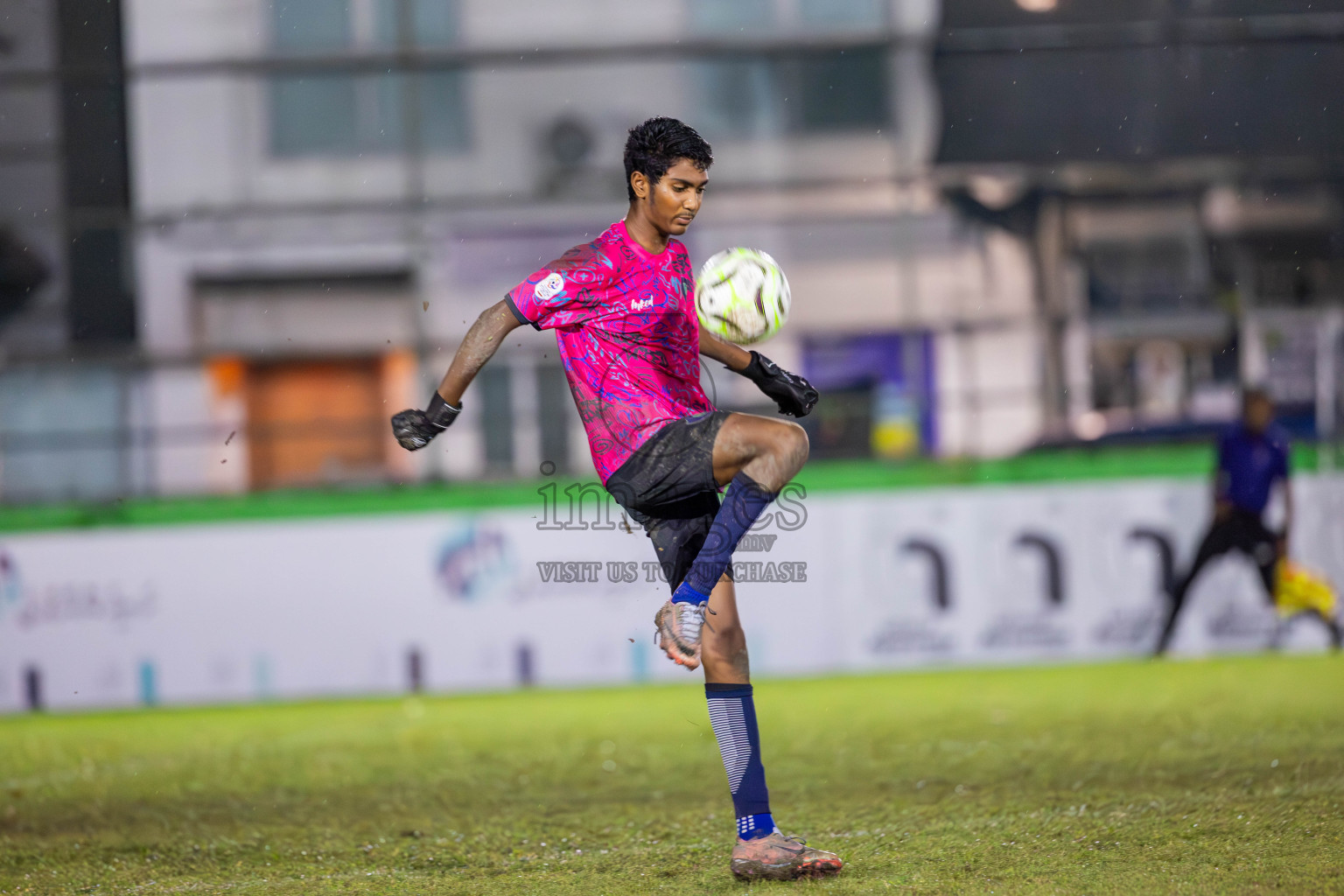 SUS vs Huriyya (U14) in Dhivehi Youth League 2024 - Day 2. Matches held at Henveiru Stadium on 22nd November 2024 , Friday. Photos: Shuu Abdul Sattar/ Images.mv