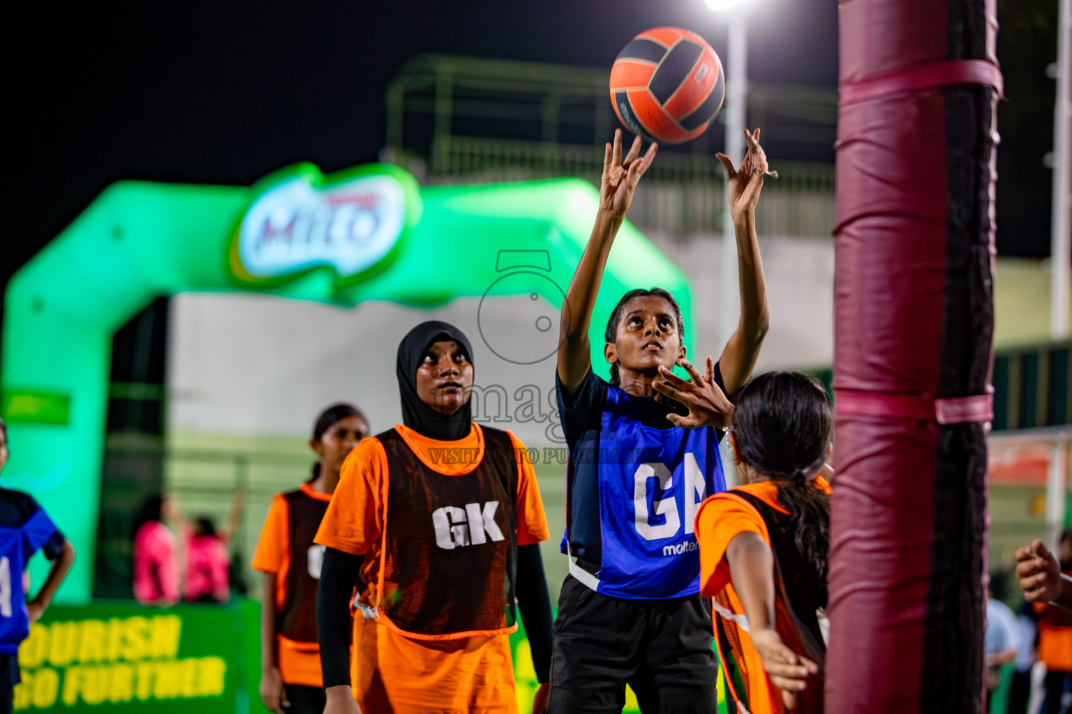 Day 6 of MILO 3x3 Netball Challenge 2024 was held in Ekuveni Netball Court at Male', Maldives on Tuesday, 19th March 2024.
Photos: Hassan Simah / images.mv