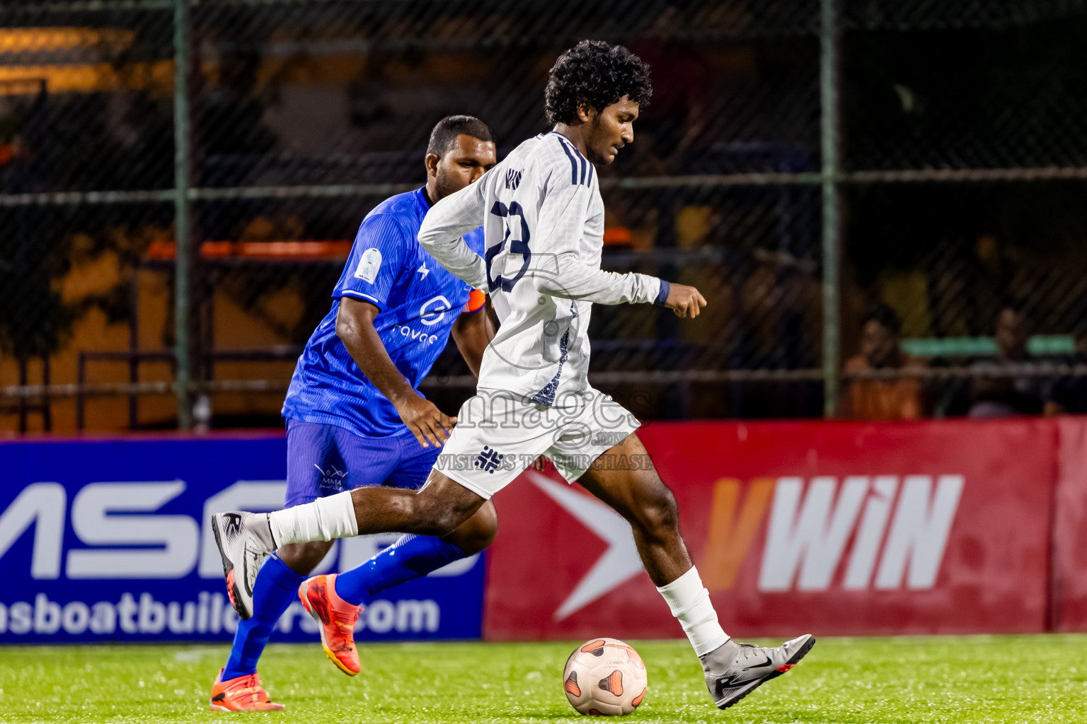 Club BCC vs MMA RC in Day 11 of Club Maldives Cup Classic 2025 was held in Rehendi Futsal Ground, Hulhumale', Maldives on Thursday, 25th September 2025. Photos: Nausham Waheed / images.mv
