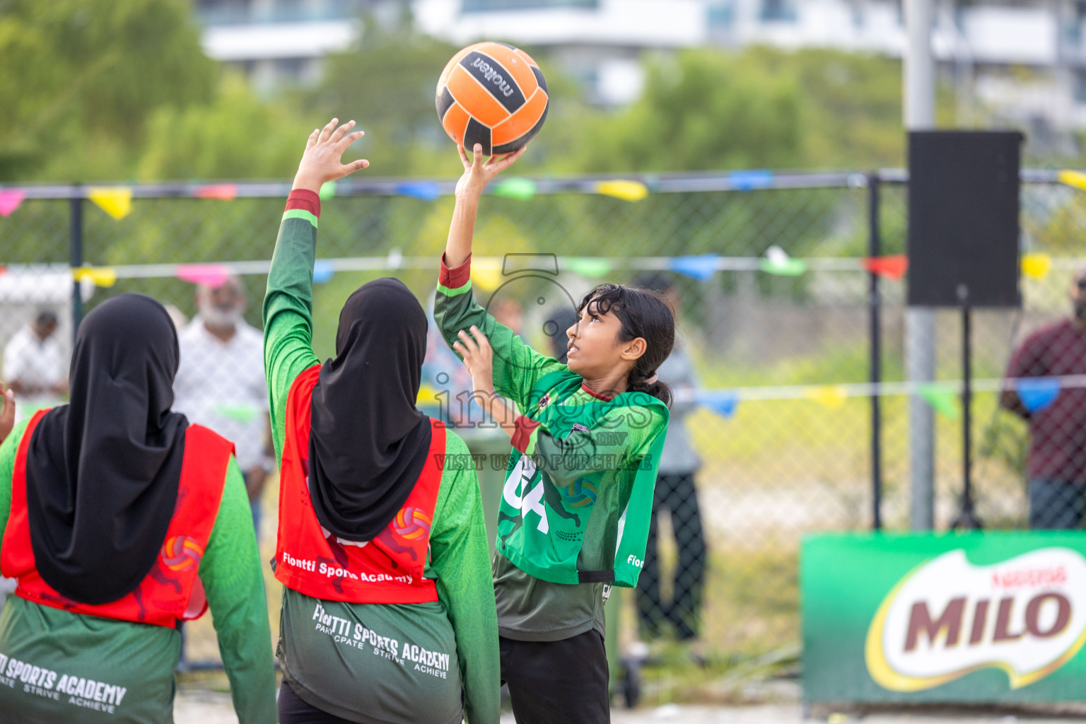 MILO Fiontti Netball Fest 2024 held from Tuesday 26th November to Friday 29th November 2024. Photos: Mohamed Mahfooz Moosa