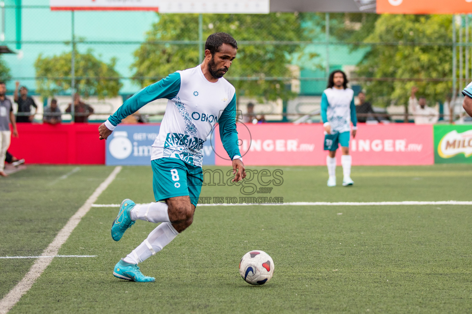 CLUB NDA vs HES CLUB in Club Maldives Classic 2024 held in Rehendi Futsal Ground, Hulhumale', Maldives on Friday, 6th September 2024. 
Photos: Hassan Simah / images.mv