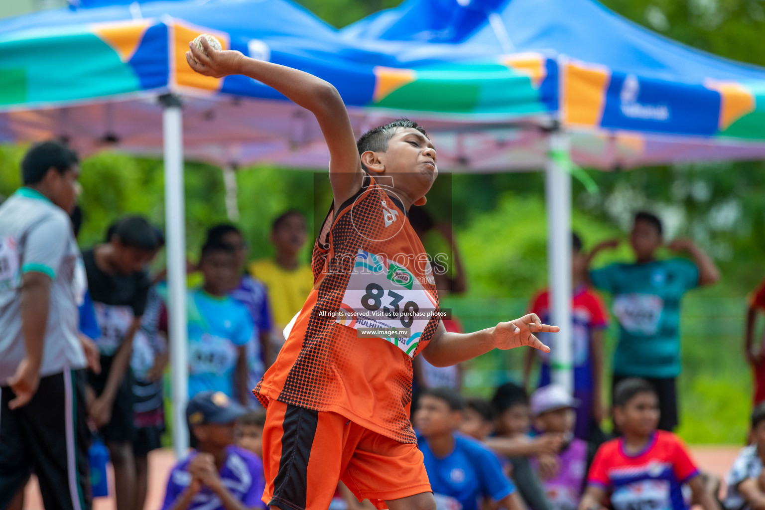 Day two of Inter School Athletics Championship 2023 was held at Hulhumale' Running Track at Hulhumale', Maldives on Sunday, 15th May 2023. Photos: Nausham Waheed / images.mv