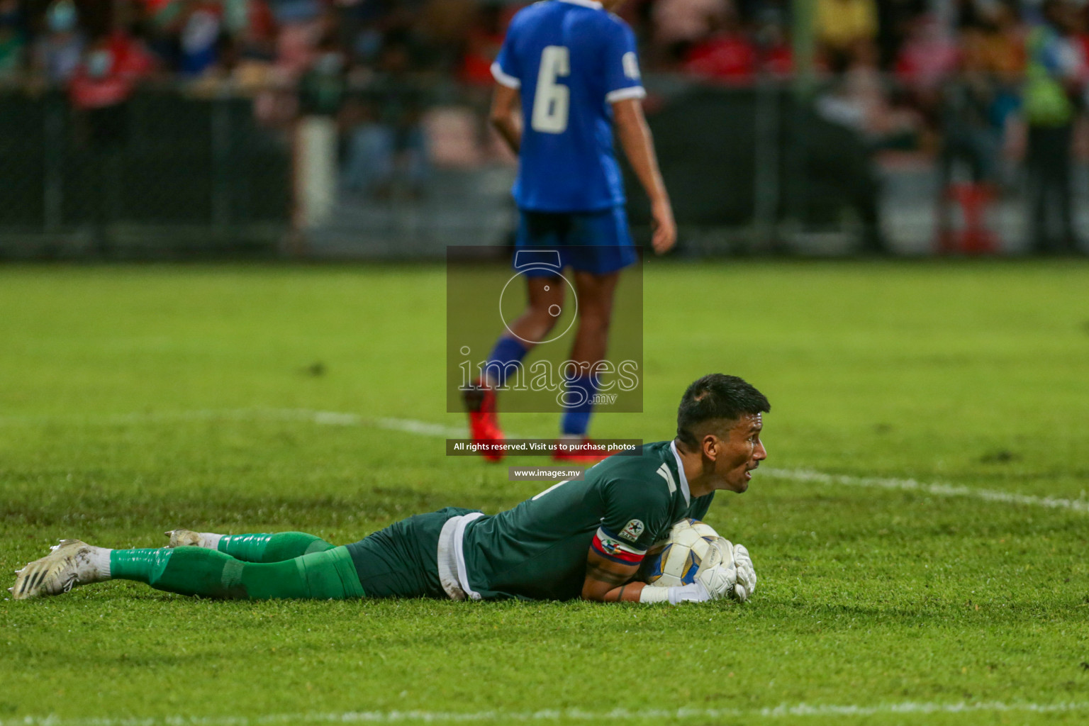 Maldives vs Nepal in SAFF Championship 2021 held on 1st October 2021 in Galolhu National Stadium, Male', Maldives