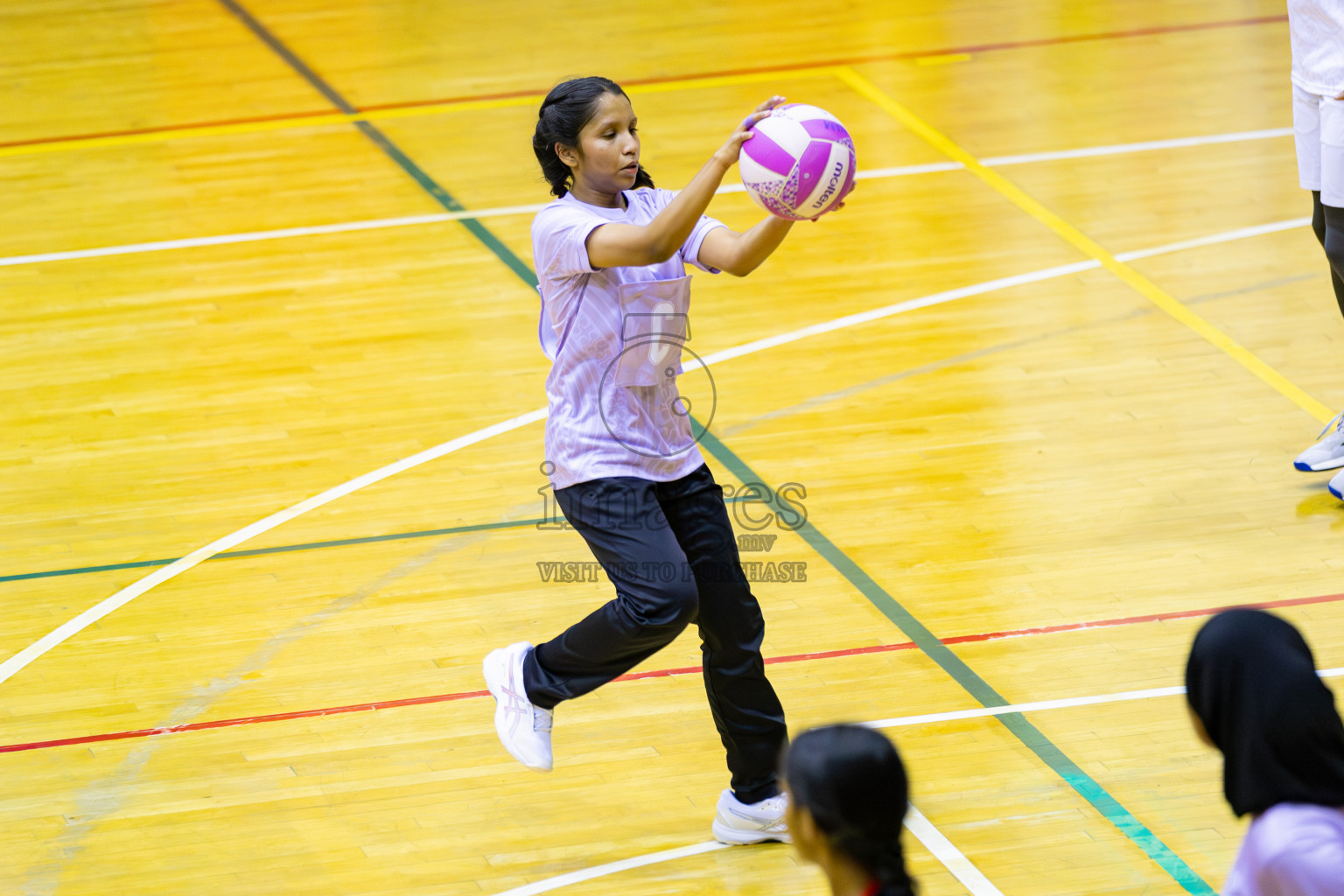 Day 9 of 26th Inter-School Netball Tournament 2025 was held in Social Center Indoor Hall on Sunday, 27th October 2025. Photos: Areef Adam / images.mv