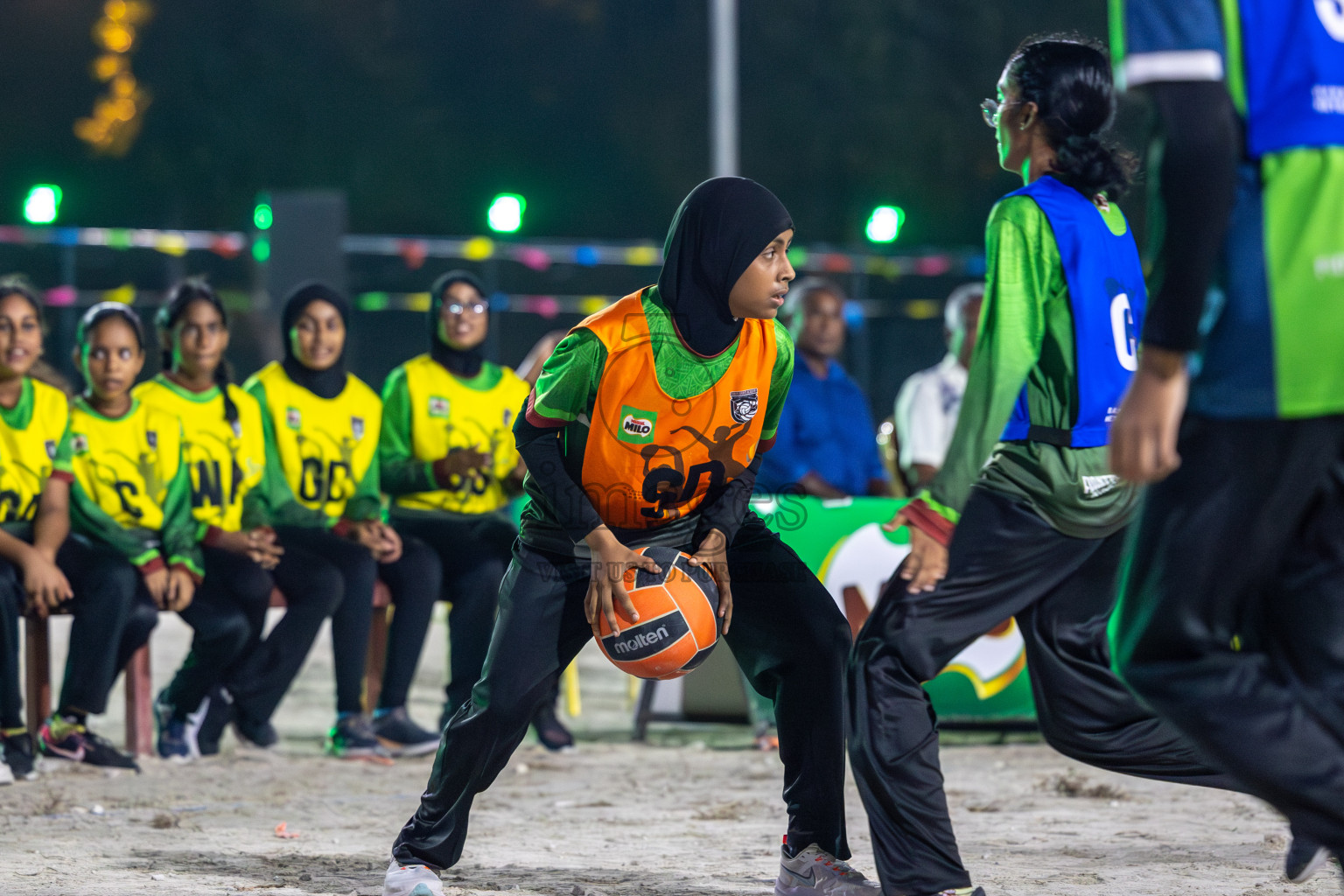 MILO Fiontti Netball Fest 2024 held from Tuesday 26th November to Friday 29th November 2024. Photos: Mohamed Mahfooz Moosa