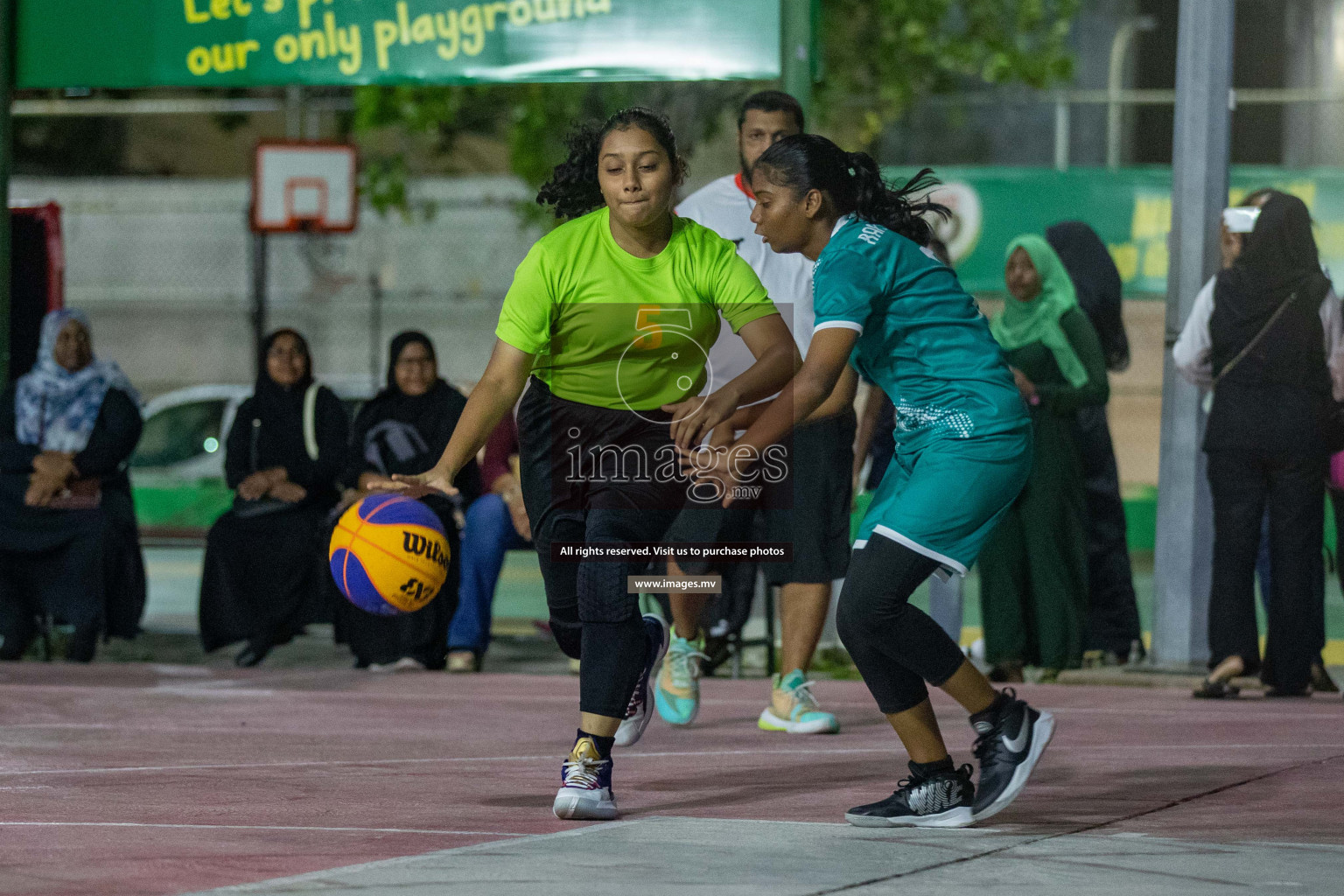 Day1 of Slamdunk by Sosal on 12th April 2023 held in Male'. Photos: Nausham waheed /images.mv