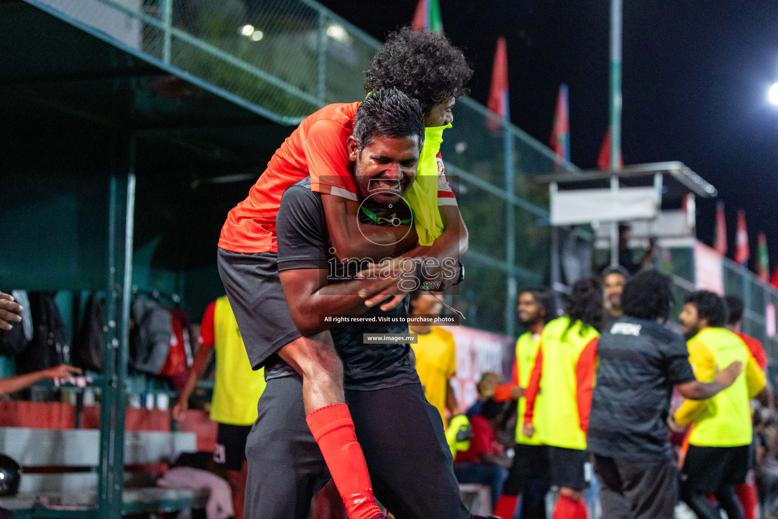 STELCO vs United BML in Quarter Final of Club Maldives Cup 2023 held in Hulhumale, Maldives, on Saturday, 12th August 2023Photos: Nausham Waheed