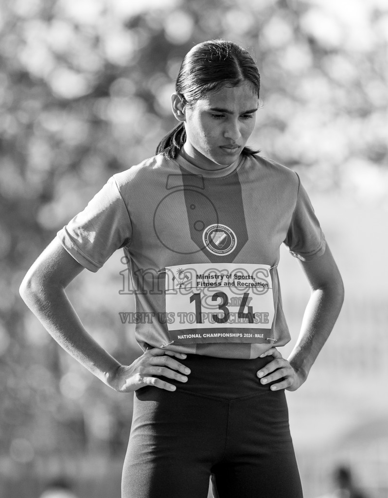 Day 3 of 33rd National Athletics Championship was held in Ekuveni Track at Male', Maldives on Saturday, 7th September 2024. Photos: Suaadh Abdul Sattar / images.mv