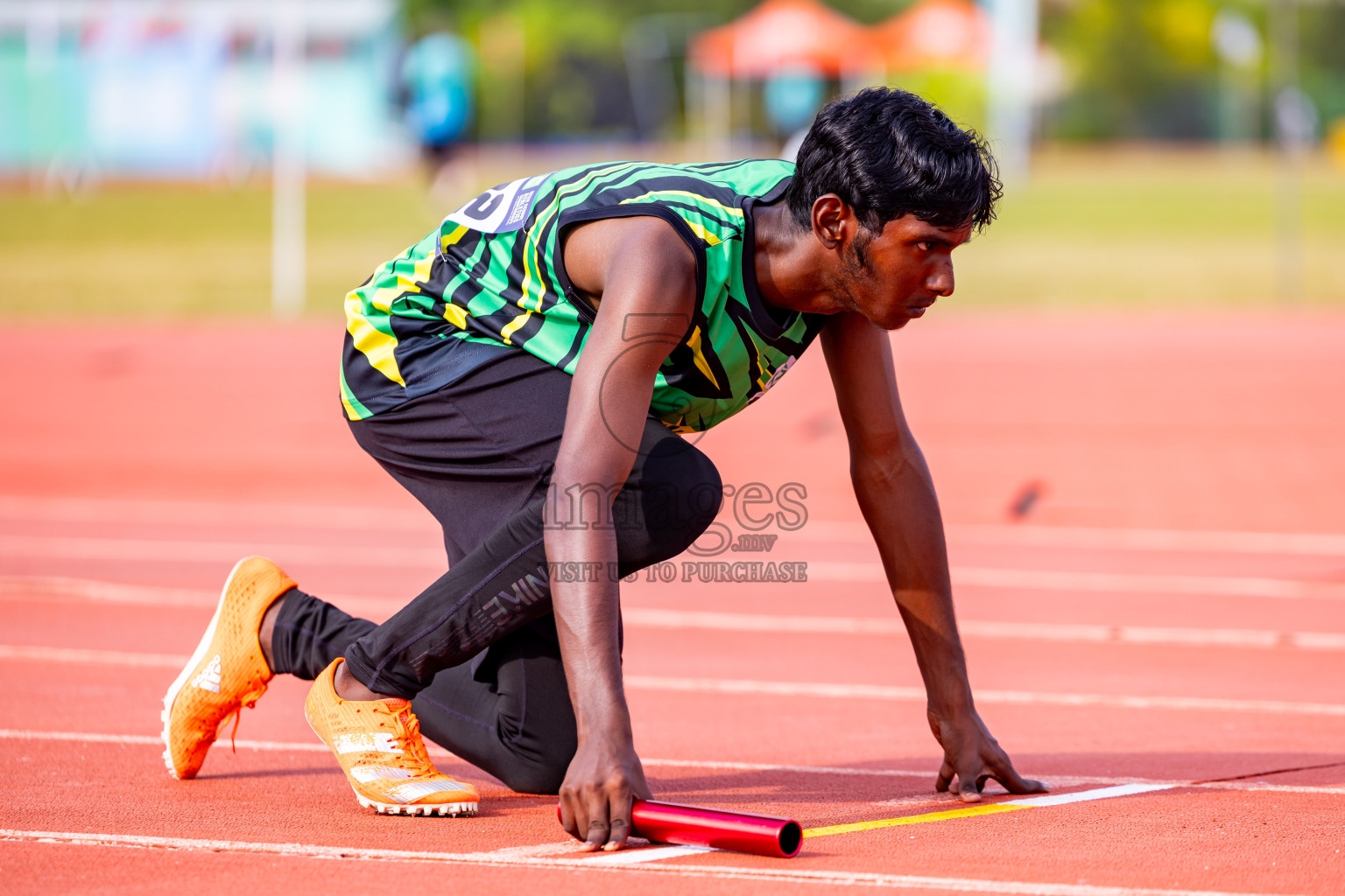 Day 5 of MWSC Interschool Athletics Championships 2024 held in Hulhumale Running Track, Hulhumale, Maldives on Wednesday, 13th November 2024. Photos by: Nausham Waheed / Images.mv