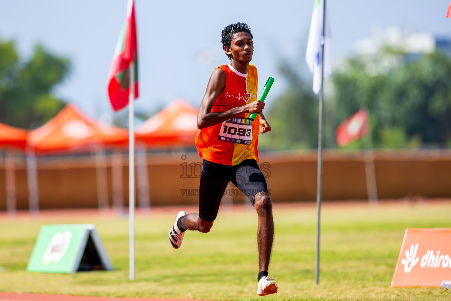 Day 6 of MWSC Interschool Athletics Championships 2024 held in Hulhumale Running Track, Hulhumale, Maldives on Thursday, 14th November 2024. Photos by: Nausham Waheed / Images.mv