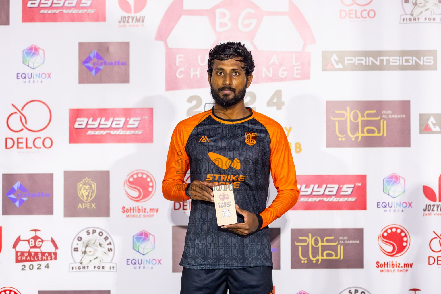 Baakee Sports Club vs FC Calms in Day 1 of BG Futsal Challenge 2024 was held on Thursday, 12th March 2024, in Male', Maldives Photos: Nausham Waheed / images.mv