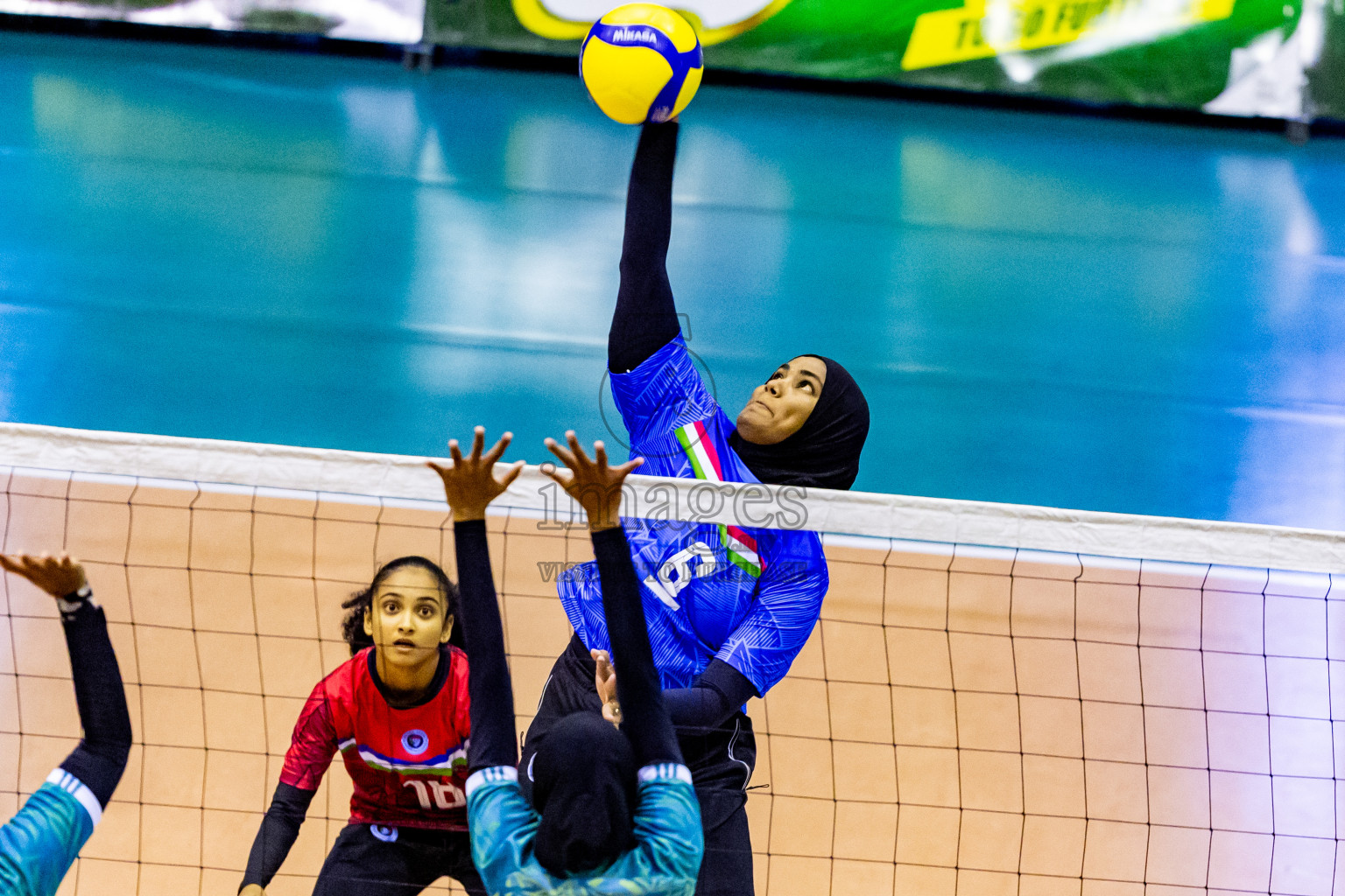 Final of Women's Division of Milo VAM Cup 2024 held in Male', Maldives on Saturday, 13th July 2024 at Social Center Indoor Hall Photos By: Nausham Waheed / images.mv