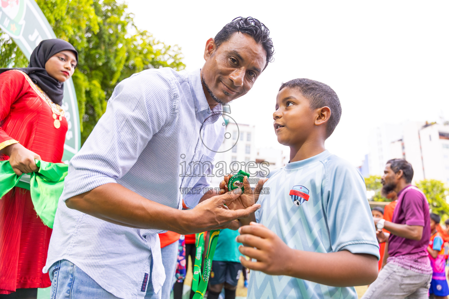 Day 3 of MILO SVAM Juniors 2025 (U-8) was held at Henveiru Stadium in Male', Maldives on Saturday, 28th June 2025. Photos: Ismail Thoriq / images.mv