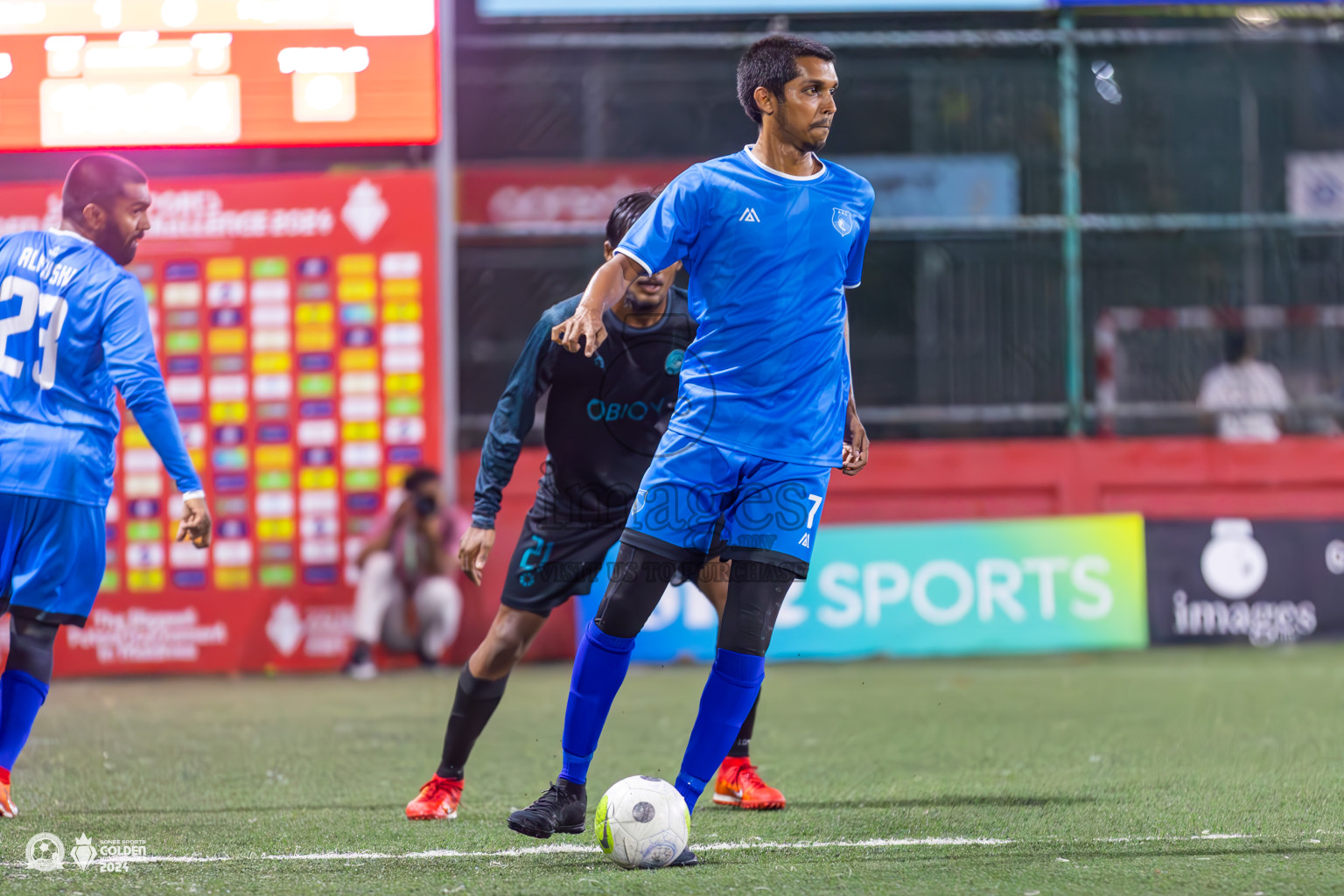 Sh Feydhoo vs R Alifushi on Day 31 of Golden Futsal Challenge 2024, held on Friday, 16th February 2024 in Hulhumale', Maldives 
Photos: Ismail Thoriq / images.mv