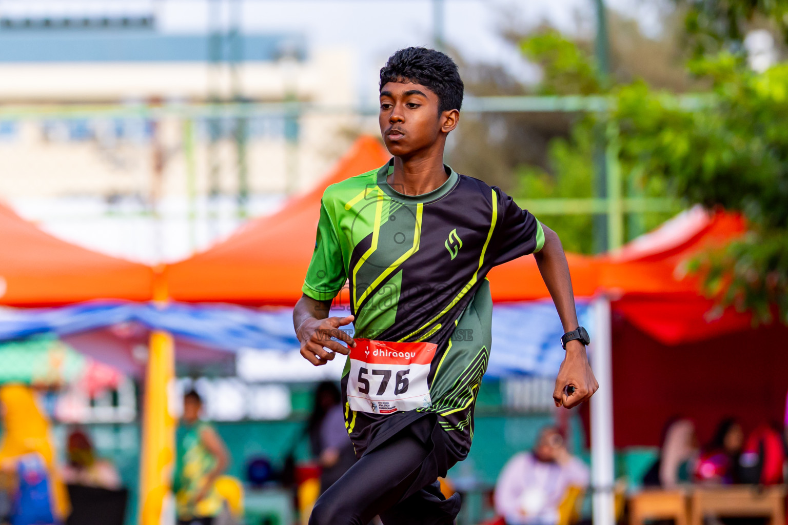 Day 5 of Inter-school Athletics Championship 2025 held in Ekuveni Synthetic Track, Male', Maldives on Saturday, 11th October 2025. Photos by: Nausham Waheed / Images.mv