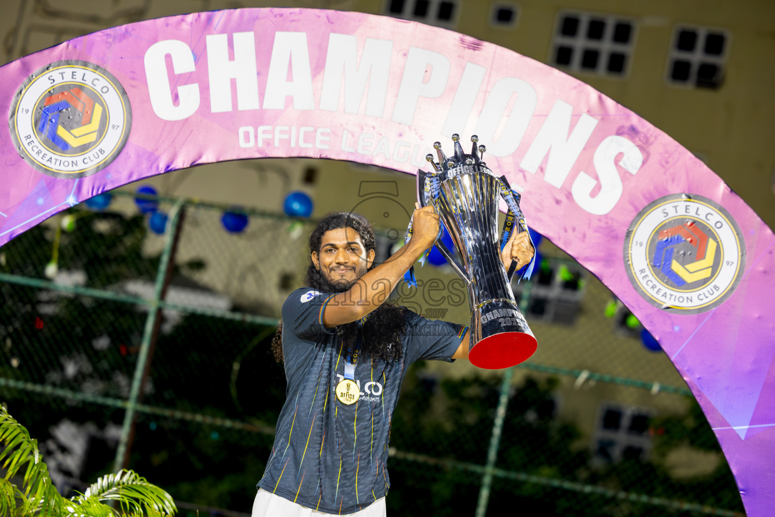 Police Club vs STELCO RC in the Final of Office League 2025 was held on Friday, 9th May 2025 in Hulhumale', Maldives. Photos: Ismail Thoriq / images.mv