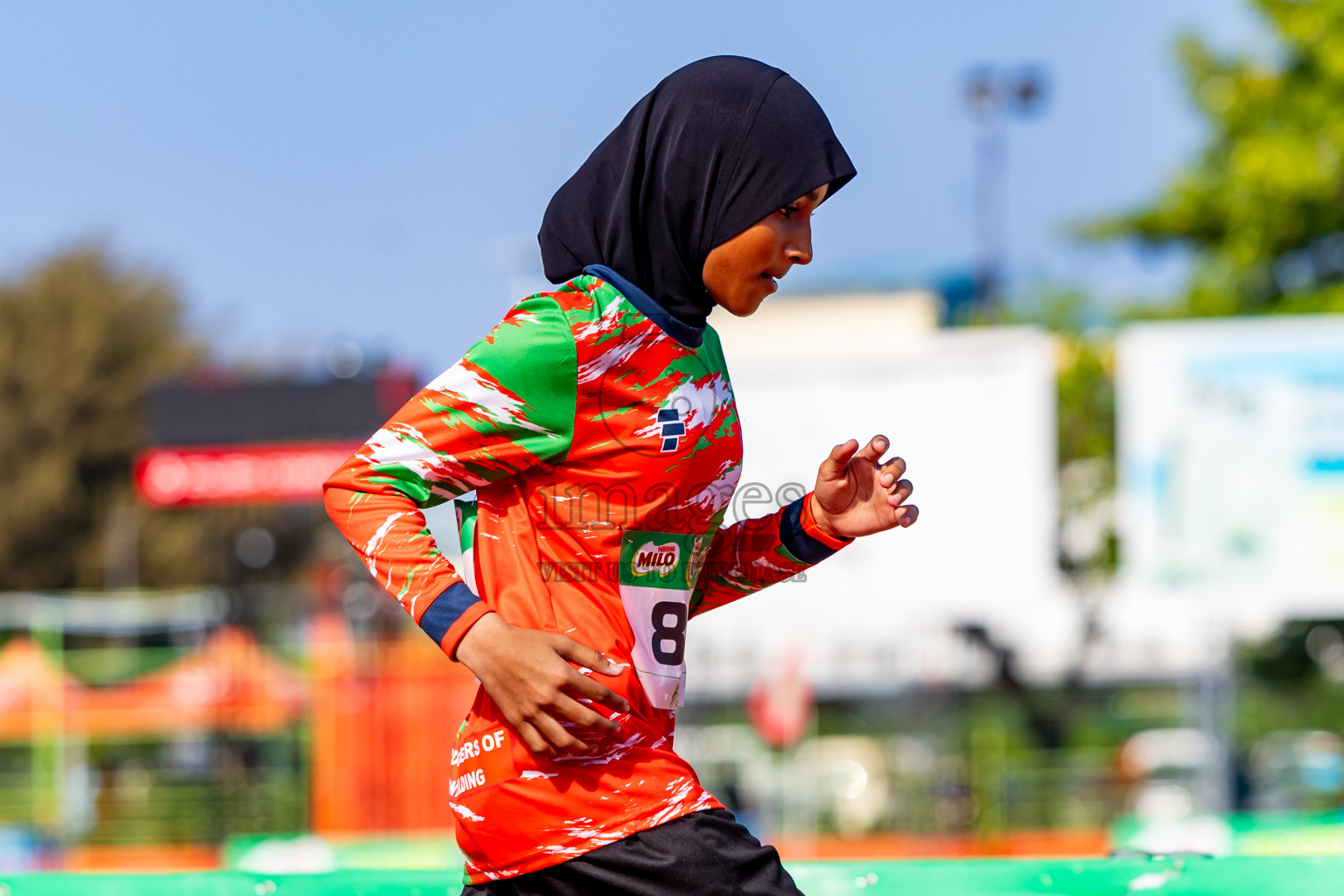 Day 3 of Inter-school Athletics Championship 2025 held in Ekuveni Synthetic Track, Male', Maldives on Wednesday, 08th October 2025. Photos by: Nausham Waheed / Images.mv