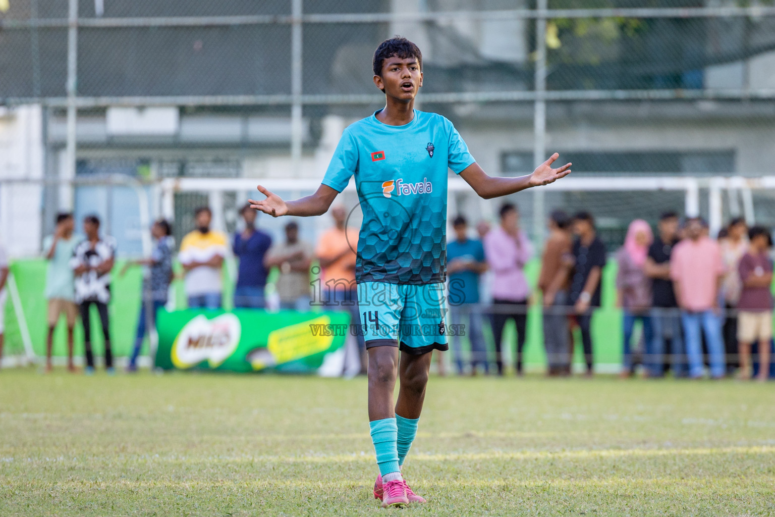 Day 2 of MILO Academy Championship 2024 (U-14) was held in Henveyru Stadium, Male', Maldives on Saturday, 2nd November 2024.
Photos: Ismail Thoriq / Images.mv