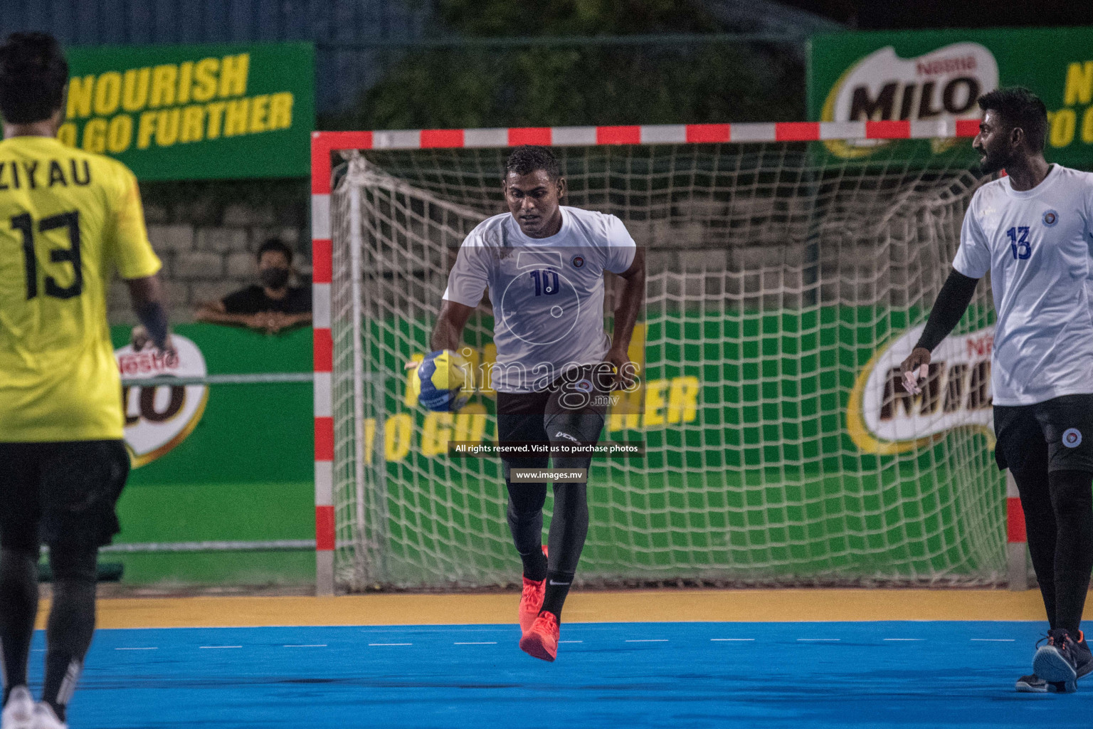 Milo 8th National Handball Tournament Day3, 17th December 2021, at Handball Ground, Male', Maldives. Photos by Nausham Waheed