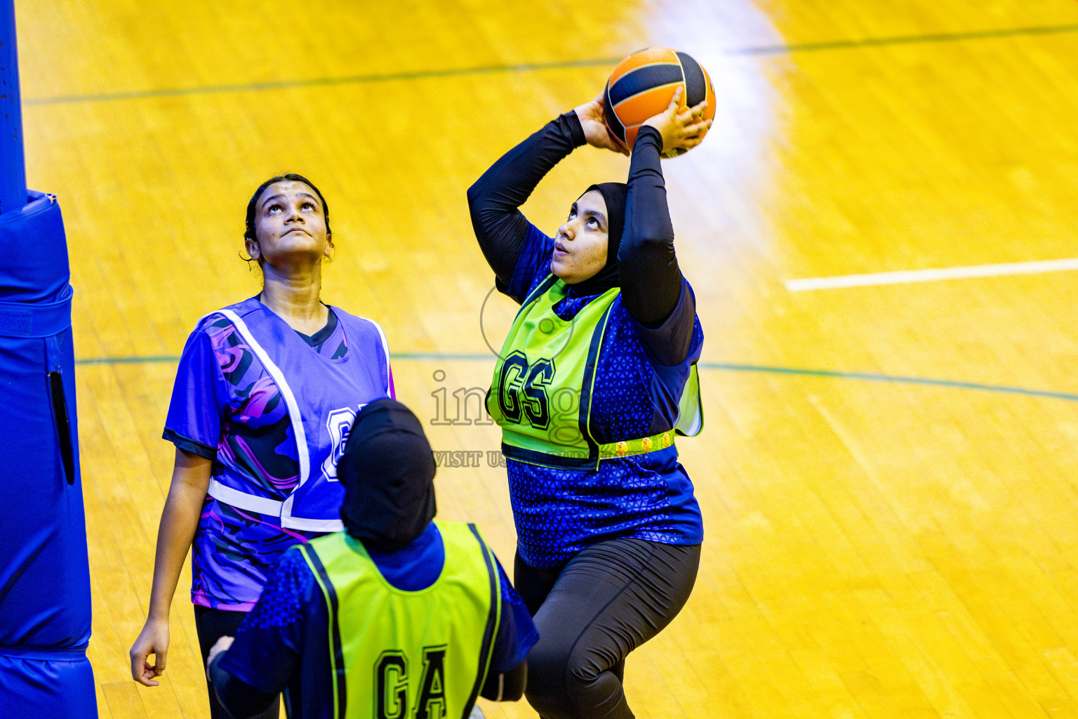 Day 2 of 21st National Netball Tournament was held in Social Canter at Male', Maldives on Thursday, 10th May 2024. Photos: Nausham Waheed / images.mv