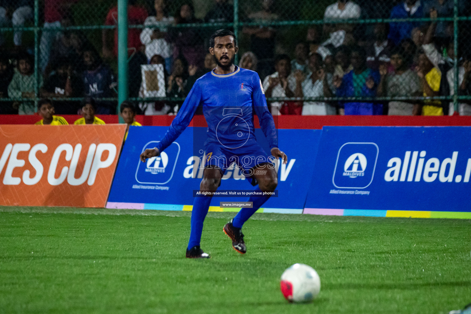 Customs RC vs Club Aasandha in Club Maldives Cup 2022 was held in Hulhumale', Maldives on Saturday, 15th October 2022. Photos: Hassan Simah/ images.mv