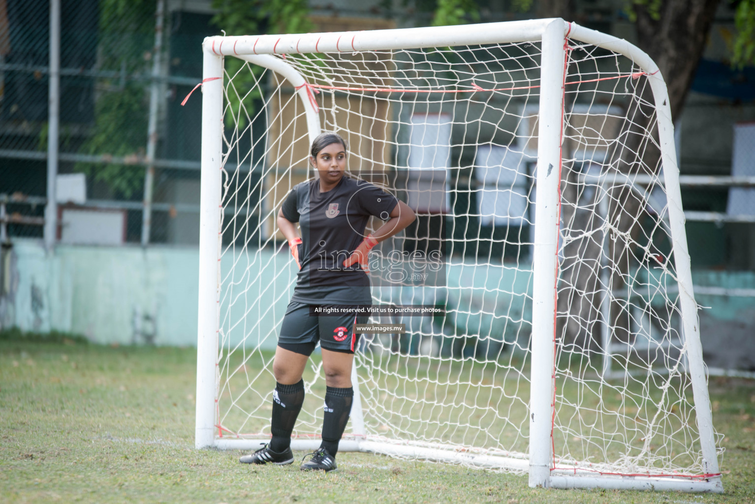 Friendly Match between Women Football's Academy vs Elizabeth Moir School held in Henveiru Stadium, Male' on 31st March 2019. (Photos: Ismail Thoriq / images.mv)