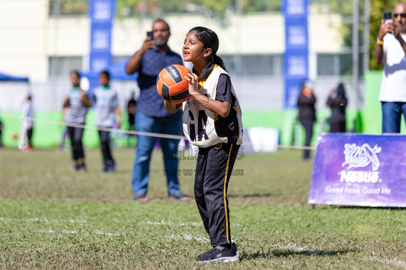 Day 3 of Nestle' Kids Netball Fiesta 2023 held in Henveyru Stadium, Male', Maldives on Saturday, 2nd December 2023. Photos by Nausham Waheed / Images.mv