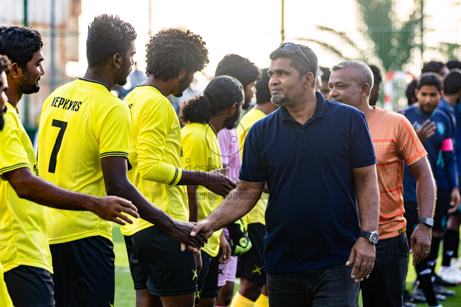 Nova SC vs Xephyrs in Day 5 of BG Futsal Challenge 2024 was held on Saturday, 16th March 2024, in Male', Maldives Photos: Nausham Waheed / images.mv