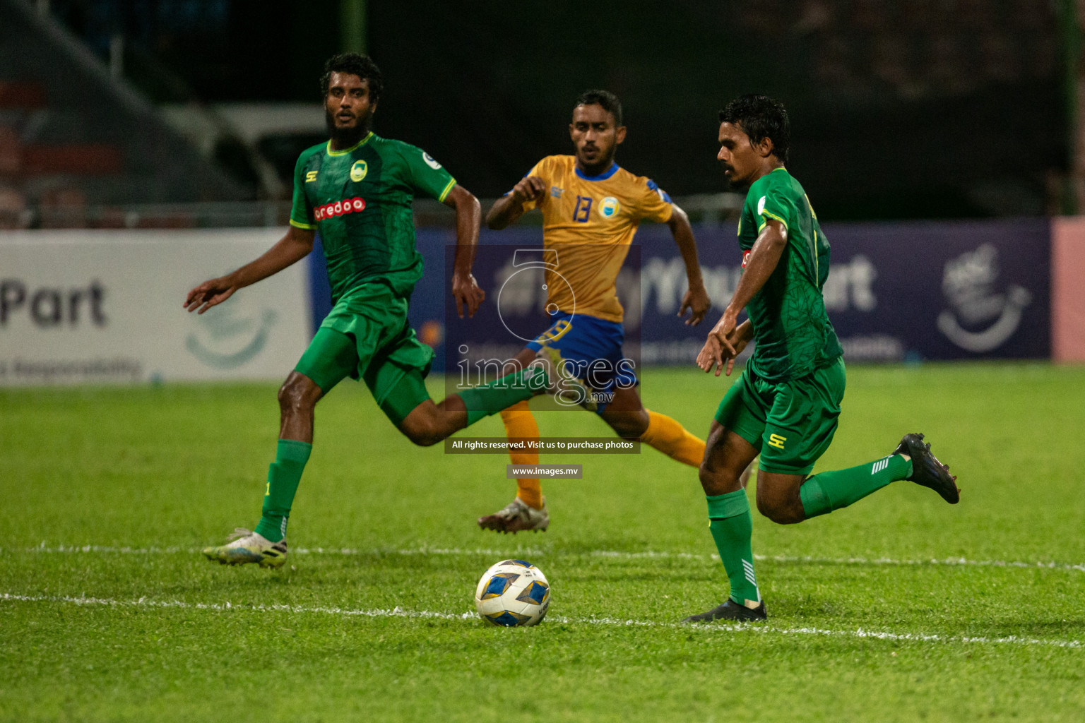 Maziya SRC vs Club Valencia in the Community Shield Match 2021/2022 on 15 December 2021 held in Male', Maldives. Photos: Hassan Simah / images.mv