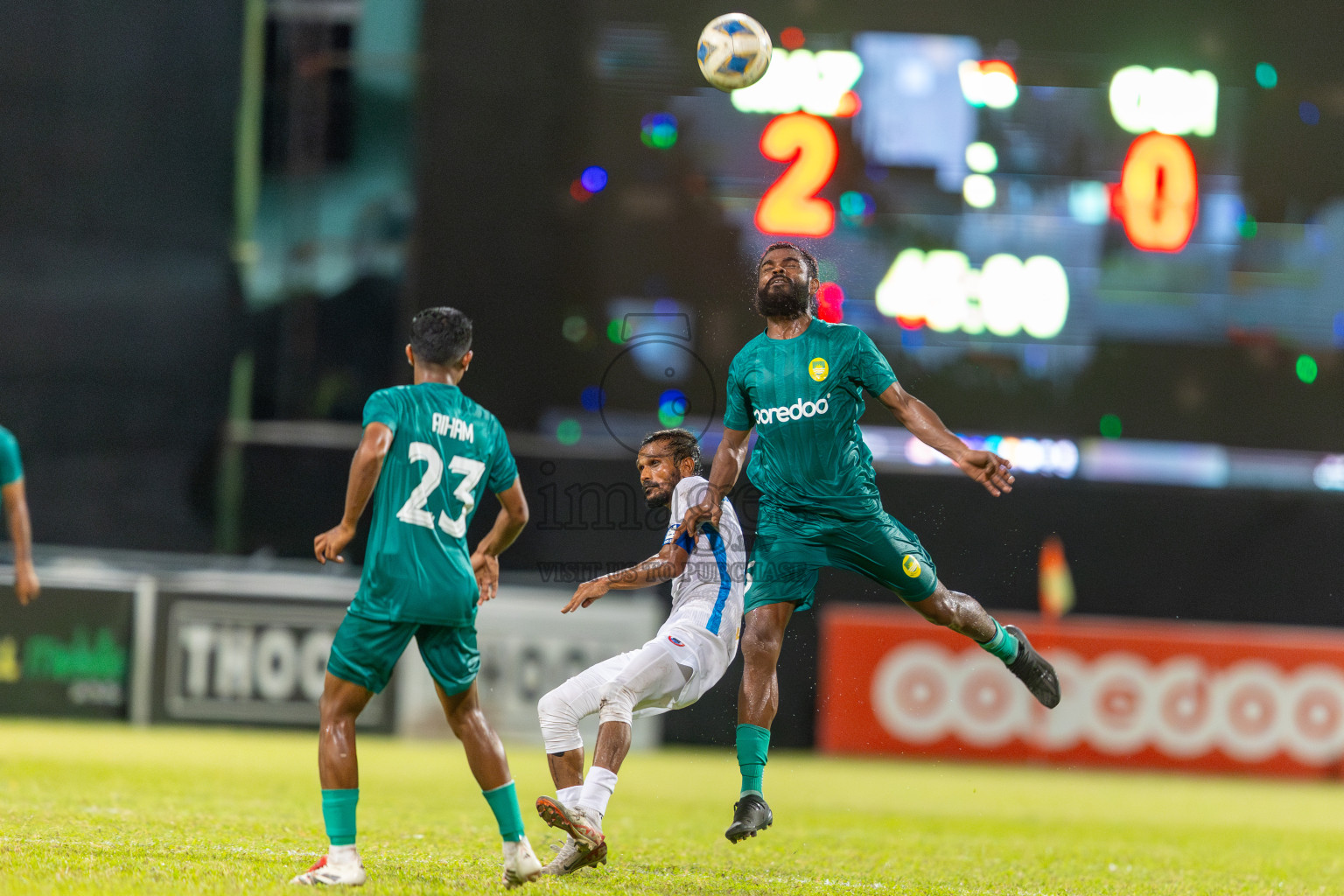 Odi Sports Club vs Maziya SR in the Final of FAM League Cup 2025 held at National Football Stadium, Male', Maldives on Wednesday, 28th May 2025.
Photos By: Ismail Thoriq / images.mv