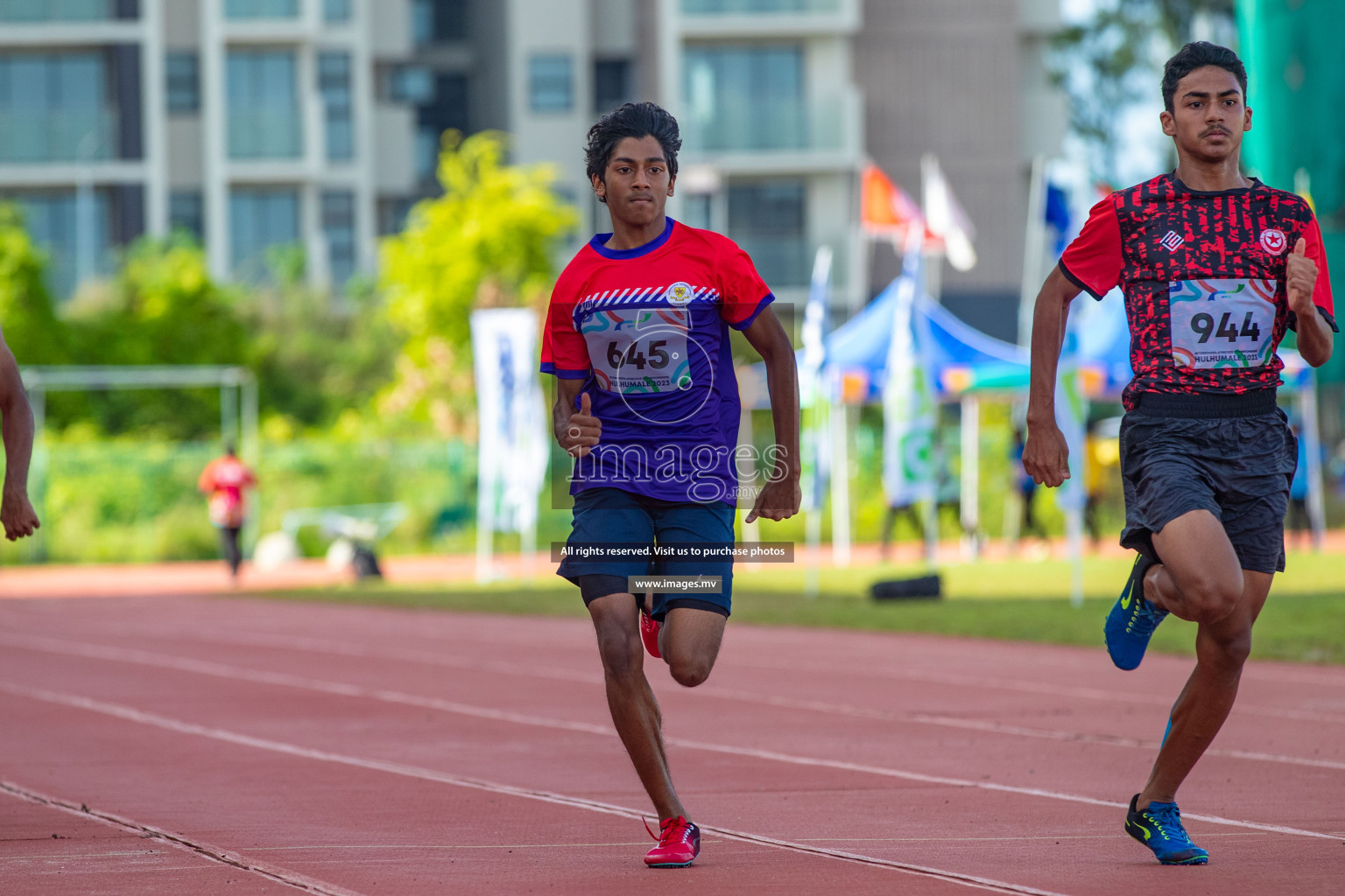 Day two of Inter School Athletics Championship 2023 was held at Hulhumale' Running Track at Hulhumale', Maldives on Sunday, 15th May 2023. Photos: Nausham Waheed / images.mv