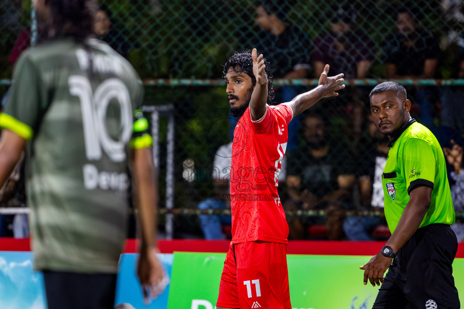 Ooredoo Maldives vs Fahi Rc in Club Maldives Cup 2024 held in Rehendi Futsal Ground, Hulhumale', Maldives on Tuesday, 25th September 2024. Photos: Nausham Waheed/ images.mv