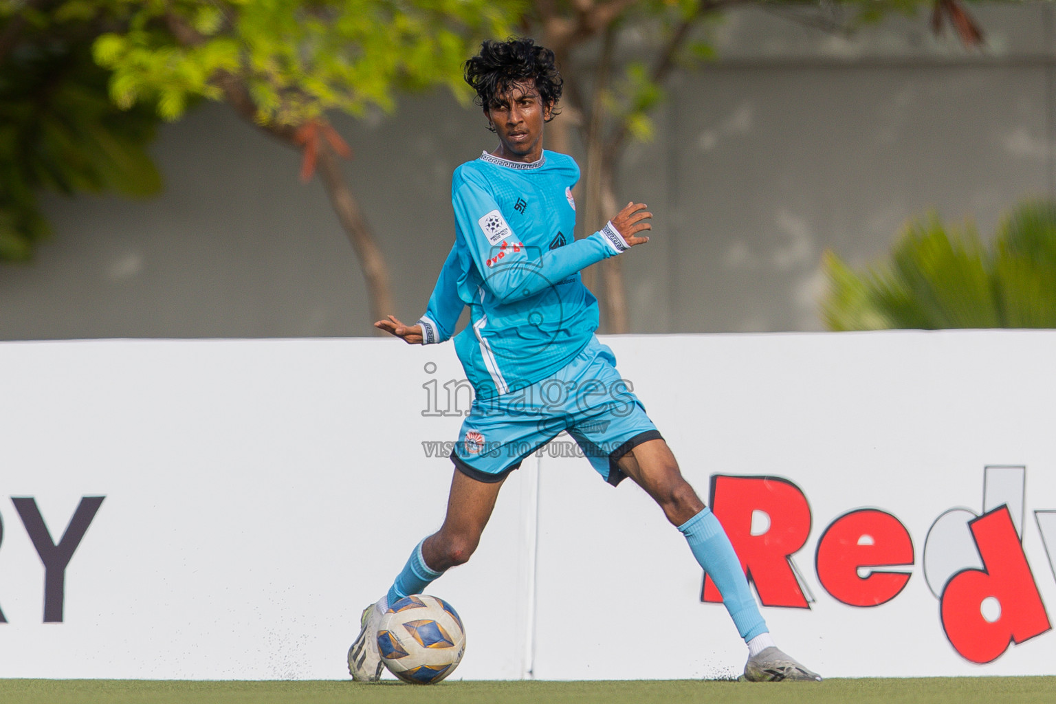 Semi Finals Match 01 Irumathi FC VS CC Sports Club in Day 7 of Eydhafushi Cup 2025 held in Eydhafushi Football Stadium at B. Eydhafushi, Maldives on Friday, 12th September 2025. Photos: Arif Rasheed / images.mv