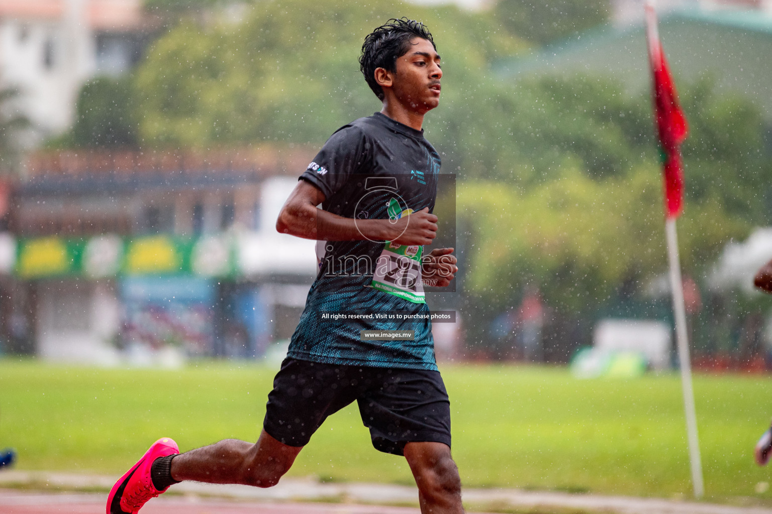 Day 2 of National Athletics Championship 2023 was held in Ekuveni Track at Male', Maldives on Friday, 24th November 2023. Photos: Hassan Simah / images.mv