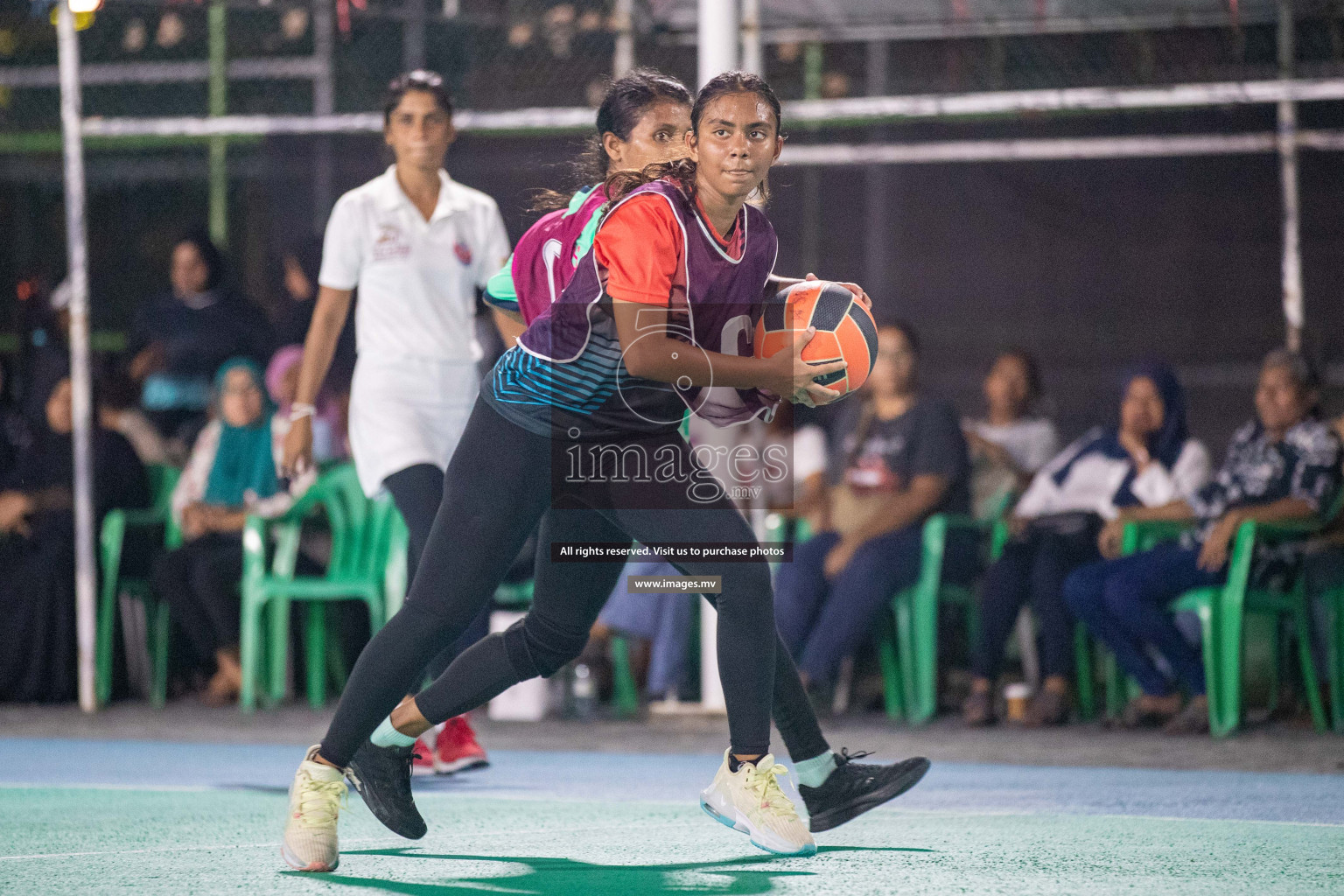 Day 1 of 20th Milo National Netball Tournament 2023, held in Synthetic Netball Court, Male', Maldives on 29th May 2023 Photos: Nausham Waheed/ Images.mv