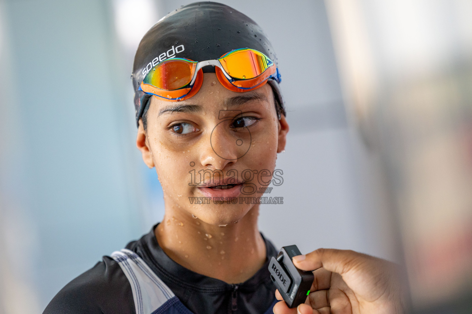 Day 4 of 20th Inter-school Swimming Competition 2024 held in Hulhumale', Maldives on Tuesday, 15th October 2024. Photos: Ismail Thoriq / images.mv