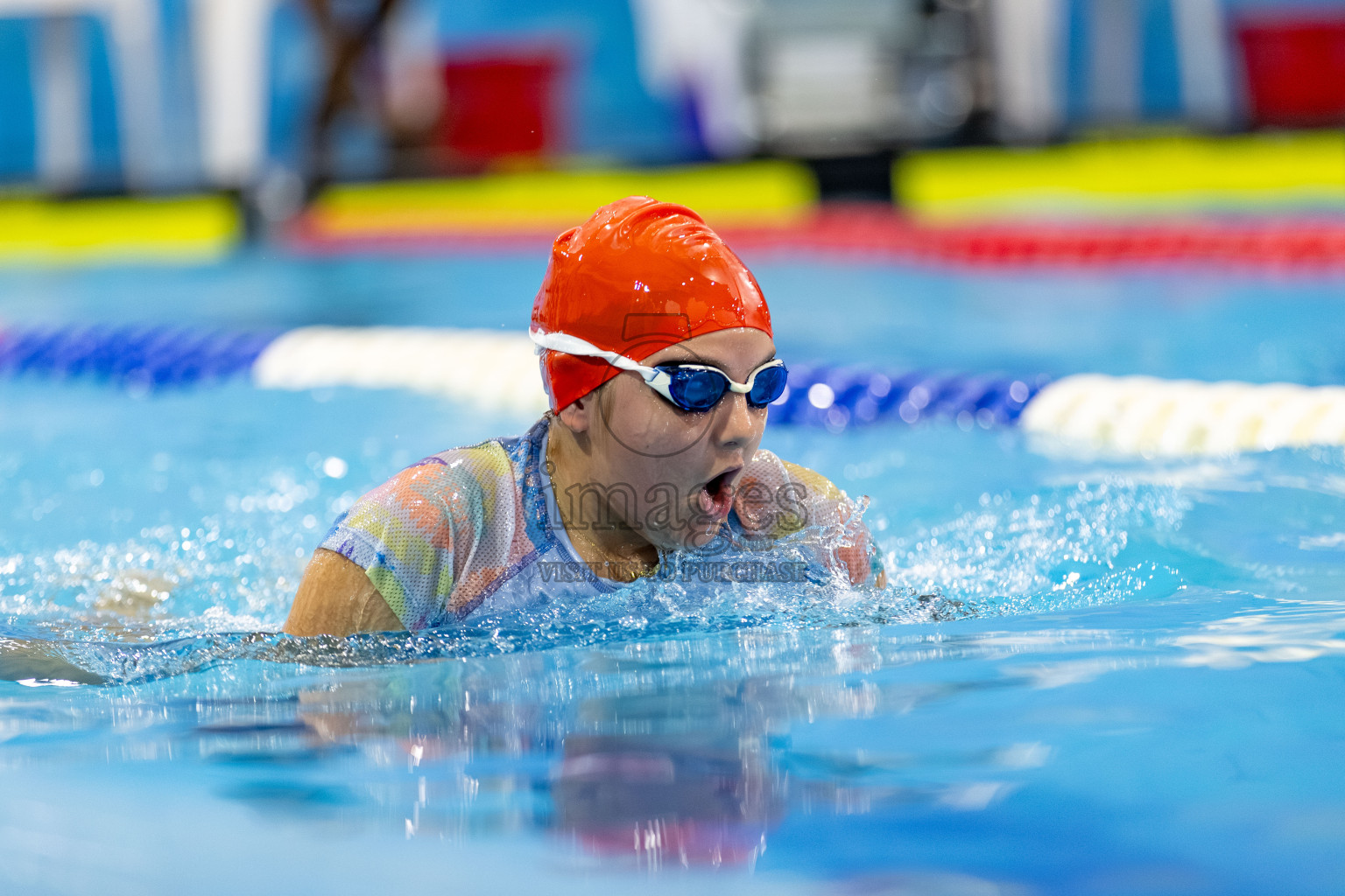 Day 4 of BML 6th National Kids Swimming Kids Festival 2025 held in Hulhumale', Maldives on Thursday, 6th November 2024. Photos: Hassan Simah / images.mv
