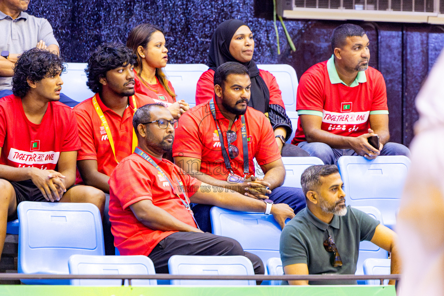 Maldives vs India in Day 2 of Under 16 Asian Cup SABA Qualifiers 2025 was held in Social Center, Male', Maldives on Friday, 13th June 2025. Photos: Nausham Waheed / images.mv