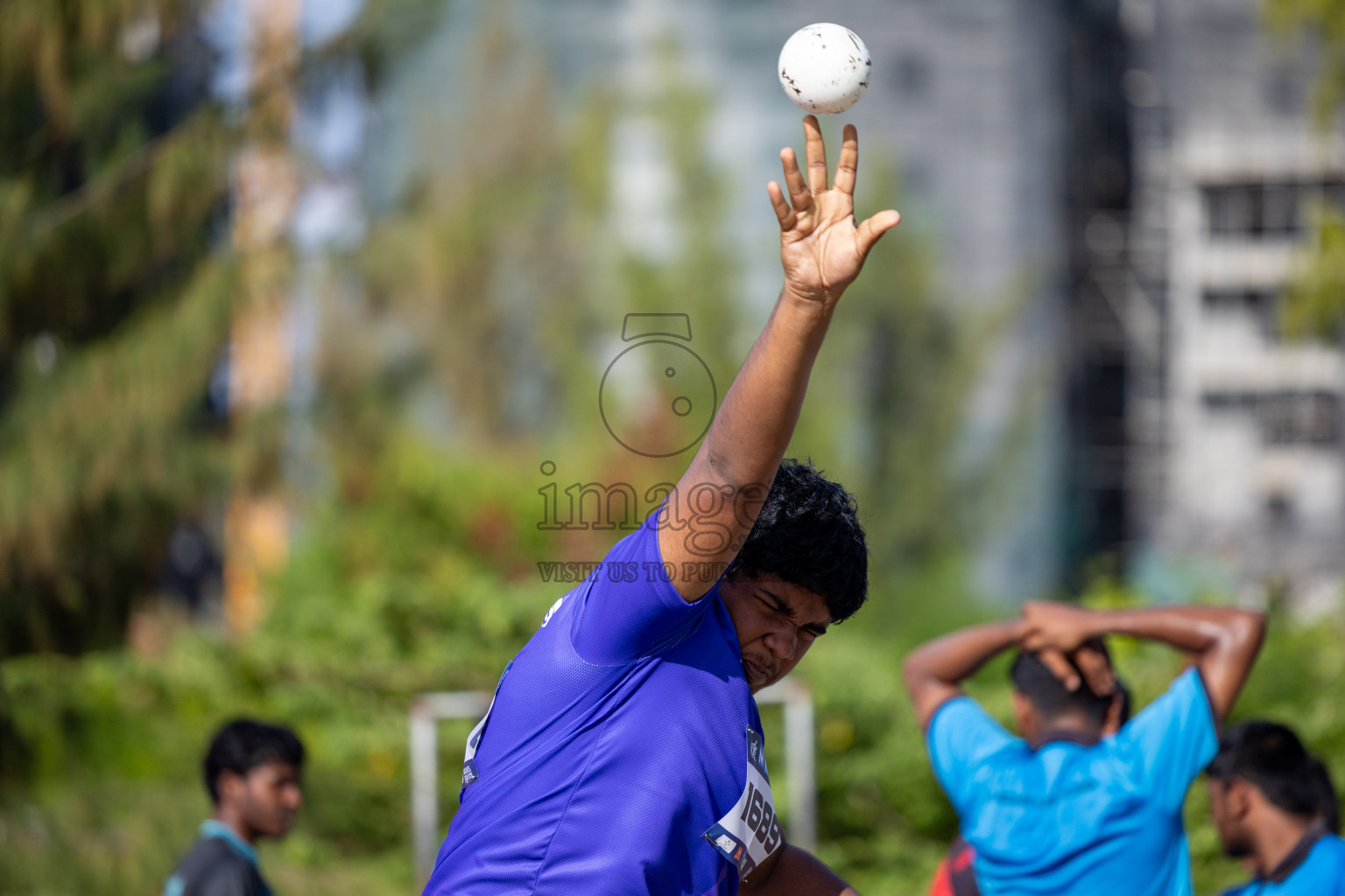 Day 1 of MWSC Interschool Athletics Championships 2024 held in Hulhumale Running Track, Hulhumale, Maldives on Saturday, 9th November 2024. 
Photos by: Ismail Thoriq, Hassan Simah / Images.mv