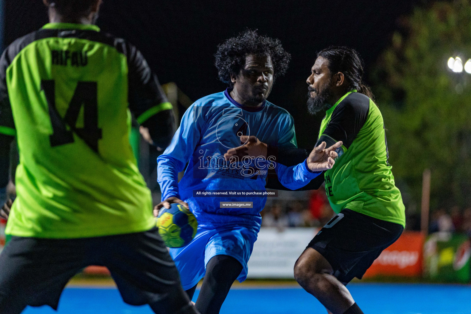 2nd Division Final of 7th Inter-Office/Company Handball Tournament 2023, held in Handball ground, Male', Maldives on Monday, 25th October 2023 Photos: Nausham Waheed/ Images.mv