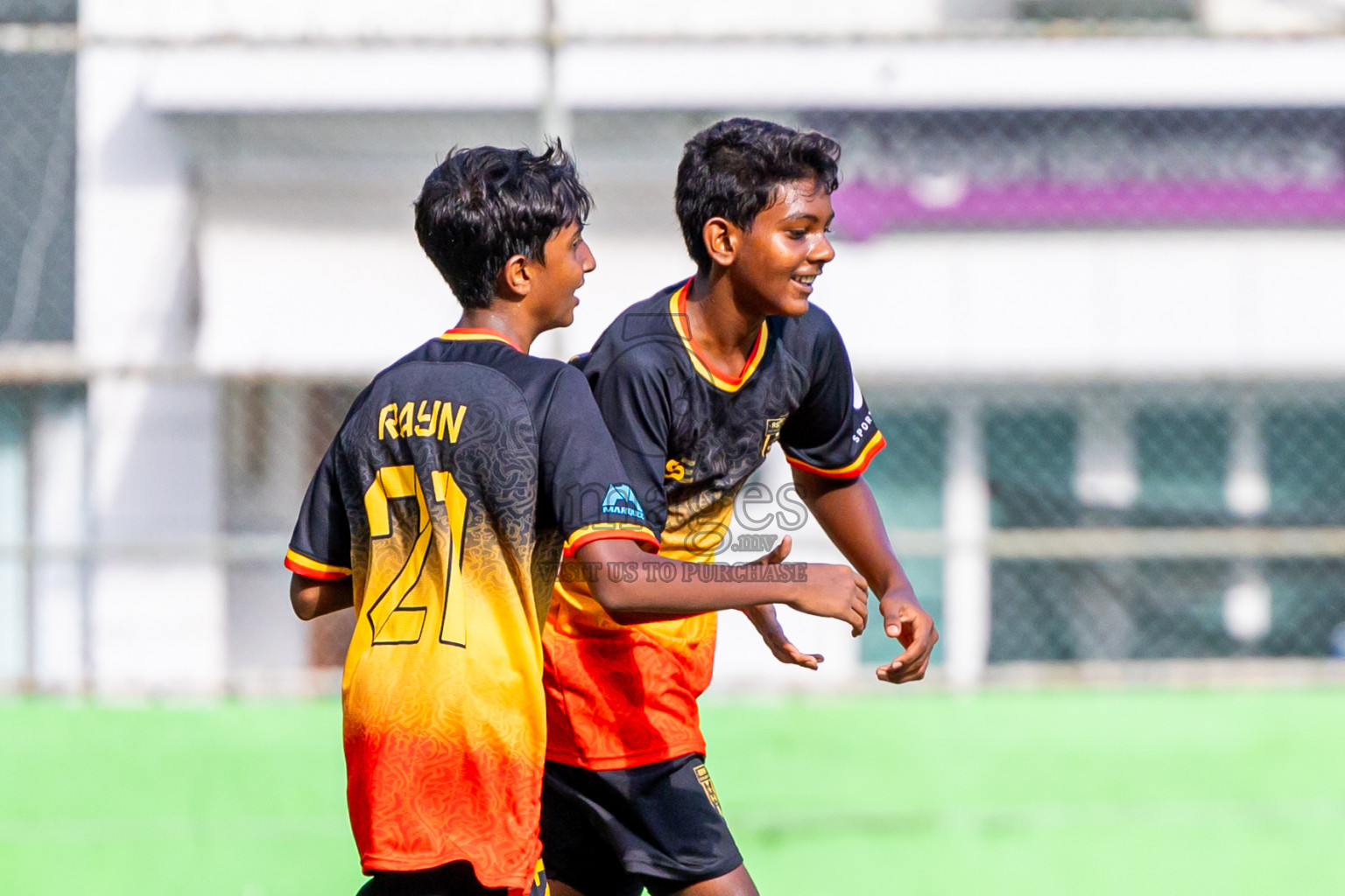 Day 2 of MILO Academy Championship 2024 Under 14 held in Henveyru Stadium, Male', Maldives on Friday, 1st November 2024. Photos: Nausham Waheed / Images.mv