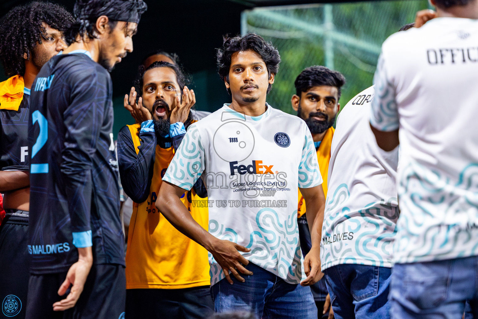 RRC vs Club TTS in Round of 16 of Club Maldives Cup 2024 held in Rehendi Futsal Ground, Hulhumale', Maldives on Tuesday, 8th October 2024. Photos: Nausham Waheed / images.mv