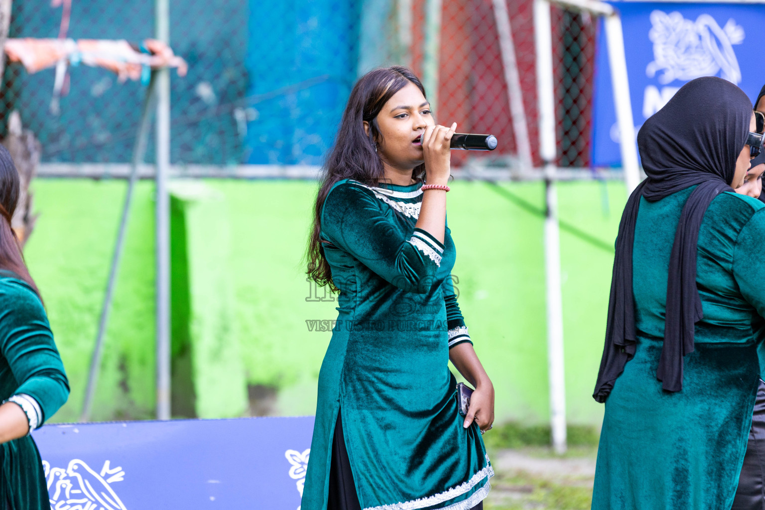 Day 3 of Nestle' Kids Netball Fiesta 2023 held in Henveyru Stadium, Male', Maldives on Saturday, 2nd December 2023. Photos by Nausham Waheed / Images.mv