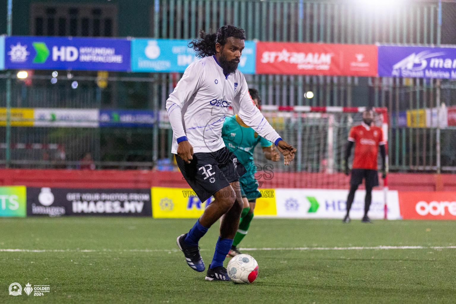 ADh Mandhoo vs ADh Omadhoo in Day 7 of Golden Futsal Challenge 2024 was held on Saturday, 20th January 2024, in Hulhumale', Maldives Photos: Ismail Thoriq / images.mv