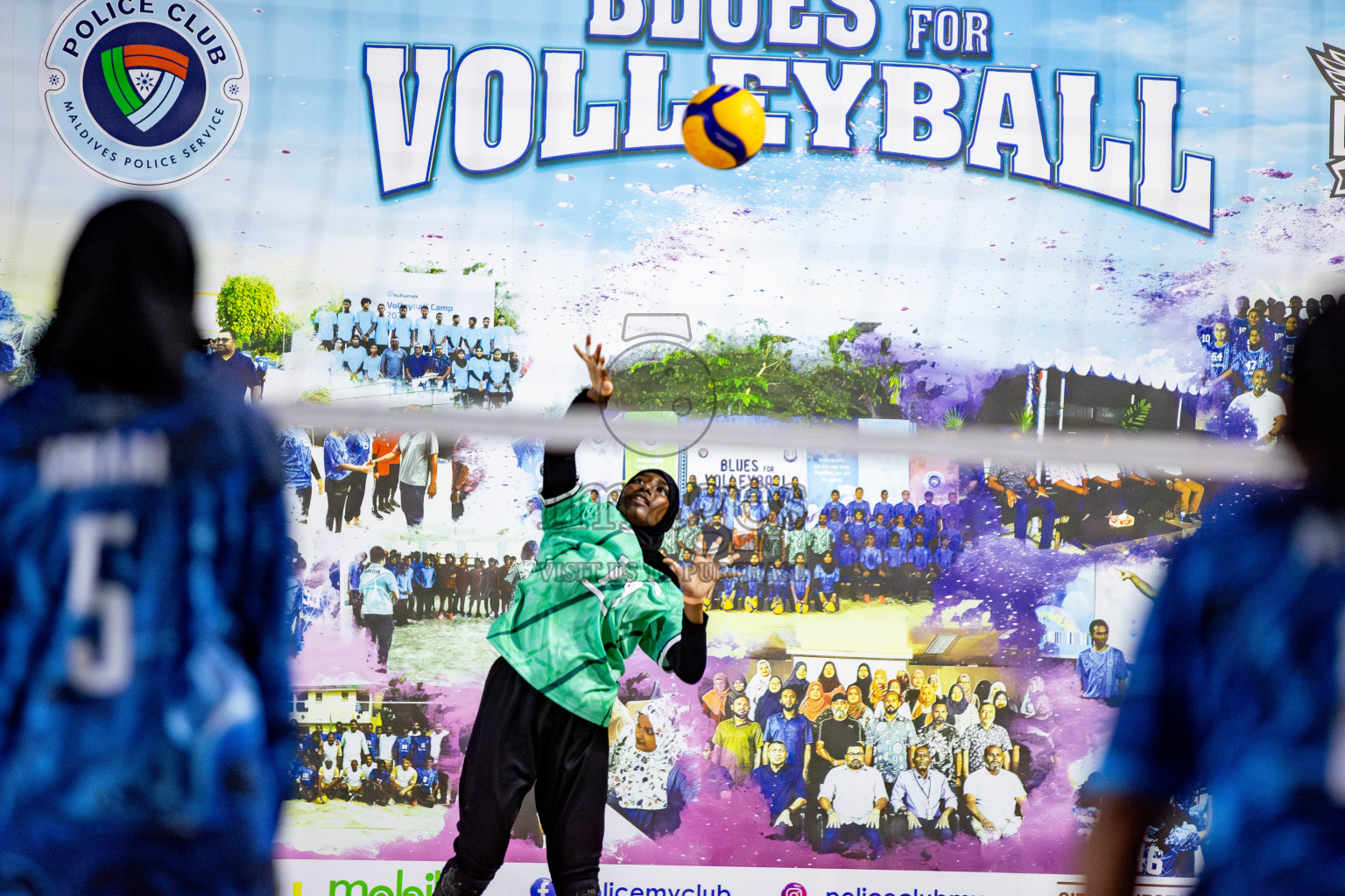 U19 Male and Atoll Girl's Finals in Day 9 of Interschool Volleyball Tournament 2024 was held in ABC Court at Male', Maldives on Saturday, 30th November 2024. Photos: Hassan Simah / images.mv