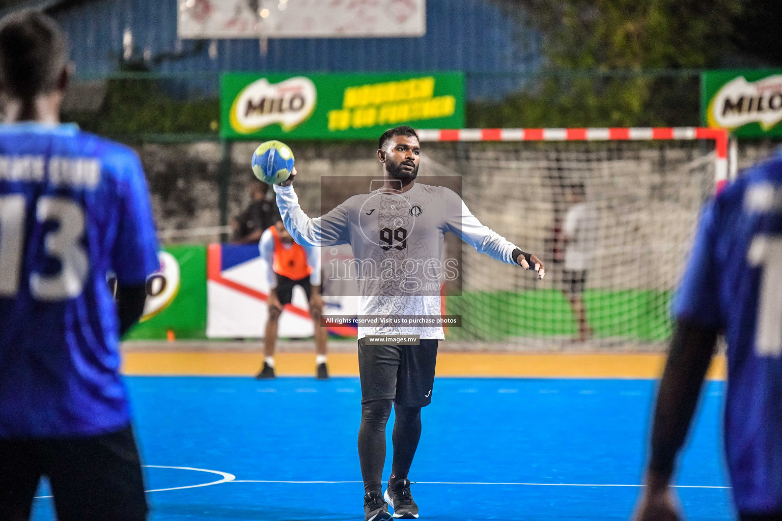 Day 12 of Milo 6th Inter Office Handball Tournament 2022 - Photos by Nausham Waheed